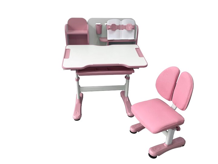 Парта растущая и стул Vivo Pink FUNDESK в Брянске - изображение 3