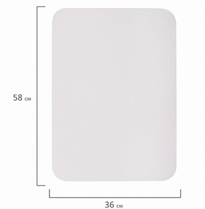 Доска магнитная на холодильник BRAUBERG, 58х36 см с маркером, магнитом и салфеткой в Брянске - предосмотр 8
