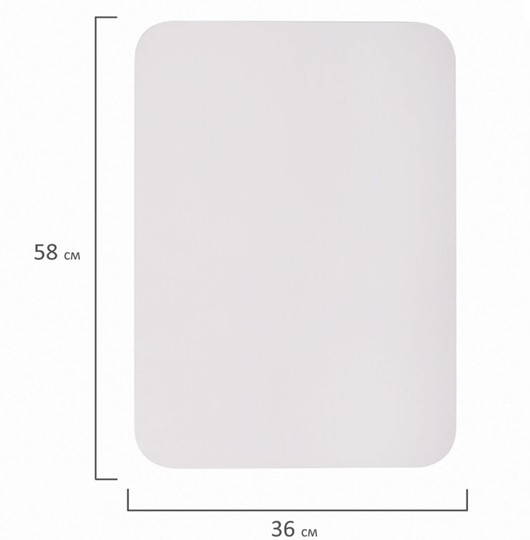 Доска магнитная на холодильник BRAUBERG, 58х36 см с маркером, магнитом и салфеткой в Брянске - изображение 8