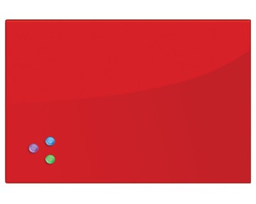 Доска магнитная настенная BRAUBERG 40х60 см, красная в Брянске - предосмотр