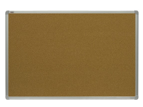 Пробковая доска для объявлений 2х3 OFFICE, TСA129, 90х120 см, алюминиевая рамка в Брянске - изображение